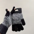 Einheitsgröße / Schwarz-Weiß Patchwork