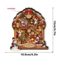 Arch Porch Snowman Library (XSMZ066) / 1 Piece/Pack