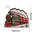 Retro North Pole Express Engine (XSMZ067) / 1 Piece/Pack