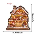 Three-Story Gingerbread House Gnomes (XSMZ070) / 1 Piece/Pack