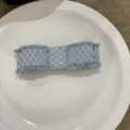 Bowknot Spring Clip (Light Blue Denim) / Light Blue