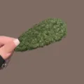 Pince BB Goutte d'Eau en Laine d'Agneau / Vert de Noël