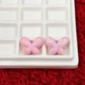 Schmetterling / 21*27mm / Rosa (W341)