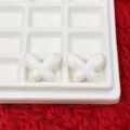Farfalla / 21*27mm / Bianco (W341)