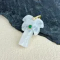White Crystal Palm Leaf Style (款79)