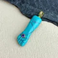Turquoise Footprint Pendant Style (款84)