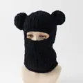 Talla única / Negro Orejas de Oso