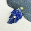 Lapis Lazuli Carved Leaf Style (款7)