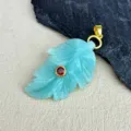 Crystal Jade Carved Leaf Style (款16)