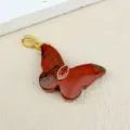 Red Jasper Carved Butterfly Style (款22)