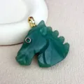 Green Crystal Horse Head Style (款40)