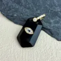 Black Gemstone Geometric Style (款48)