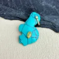 Blue Green Mesh Stone Irregular Style (款57)