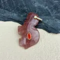 Crystal Carved Fish Leaf Style (款63)