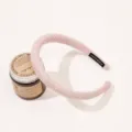 2cm Knitted Sponge Headband / Light Pink
