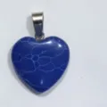 Solo Colgante (Sin Cadena) / 20mm / 76-Turquesa Lapislázuli (Sintética)