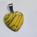 Solo Colgante (Sin Cadena) / 20mm / 44-Pino Amarillo (Sintético)