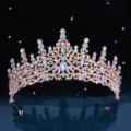 Oval Gem Crown (NS1092) / Gold Green