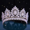 Oval Gem Crown (NS1170) / Gold Milky White