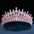 Oval Gem Crown (NS1161) / Gold Pink