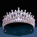 Oval Gem Crown (NS1161) / Gold Milky White