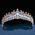 Oval Gem Crown (NS1152) / Gold Blue