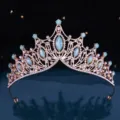 Oval Gem Crown (1175) / Gold Green