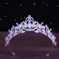 Oval Gem Crown (NS1117) / Silver Blue