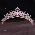 Oval Gem Crown (NS1117) / Gold Pink