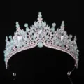 Oval Gem Crown (1335) / Silver Green