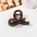 8cm Größe / Transparent Dunkelkaffee