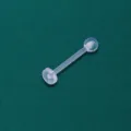 Flat Head Style / 1.2mm x 12mm (1 Piece) / Clear