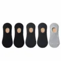 5 Pairs Pack / Black and Dark Gray Set