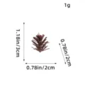 Pine Cone Flower (A3-24) / 3cm Pack / Brown