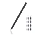 1 Pencil + 12 Replacement Tips / Black