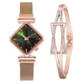 Ensemble Montre et Bracelet / Vert