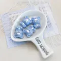 21mm (Τρύπα περίπου 3mm) / Μπλε