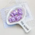 21mm (Τρύπα περίπου 3mm) / Μωβ