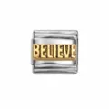 Gold 3D Believe (IT343)