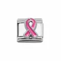 Pink Ribbon Puzzle Style (IT535)