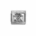 Caduceus RN Rhinestone Style (IT557)