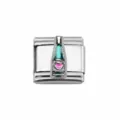 Groene Fles Roze Hart Stijl (IT511)