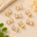 Oro 18K (Zirconia Bianco) / 7*8mm