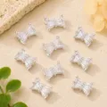 Argento (Zirconia Bianco) / 7*8mm
