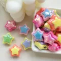 Pentagram / 17mm (1 Piece) / Random Mixed Color