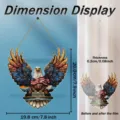 Eagle White House Scenery Style / Thickness 0.2cm