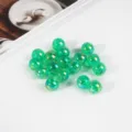 6mm 100 Pièces / Vert Foncé Transparent