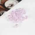 6mm 100 Pièces / Violet Clair Transparent