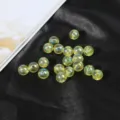 10mm 50 Pièces / Jaune Transparent