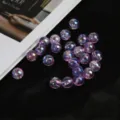 10mm 50 Pièces / Violet Clair Transparent